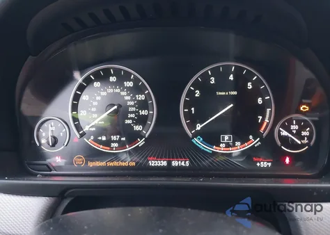 2014 BMW 550I xDrive from USA, damaged, VIN WBAKP9C52ED693506